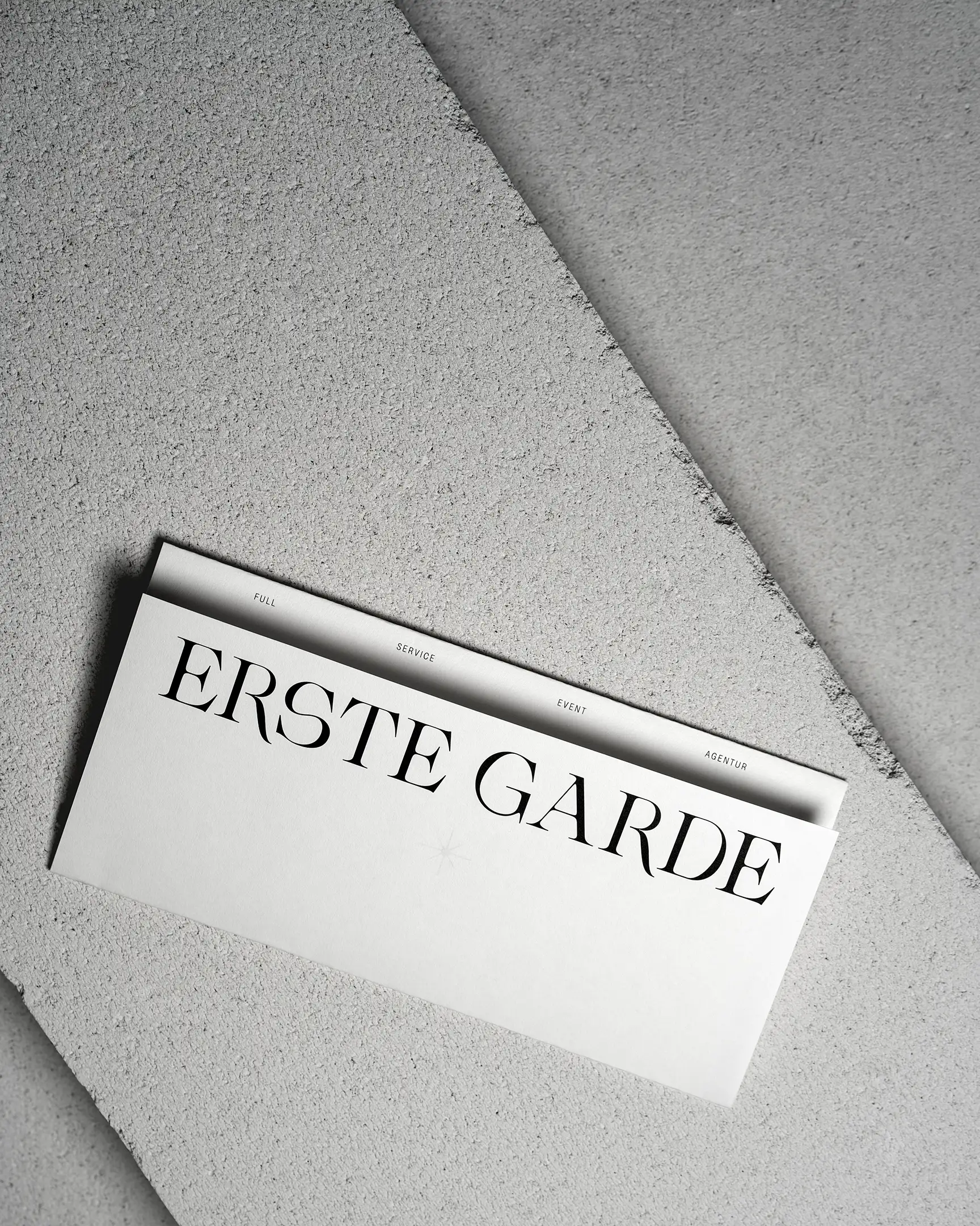 Erste Garde Event Agency Letterhead