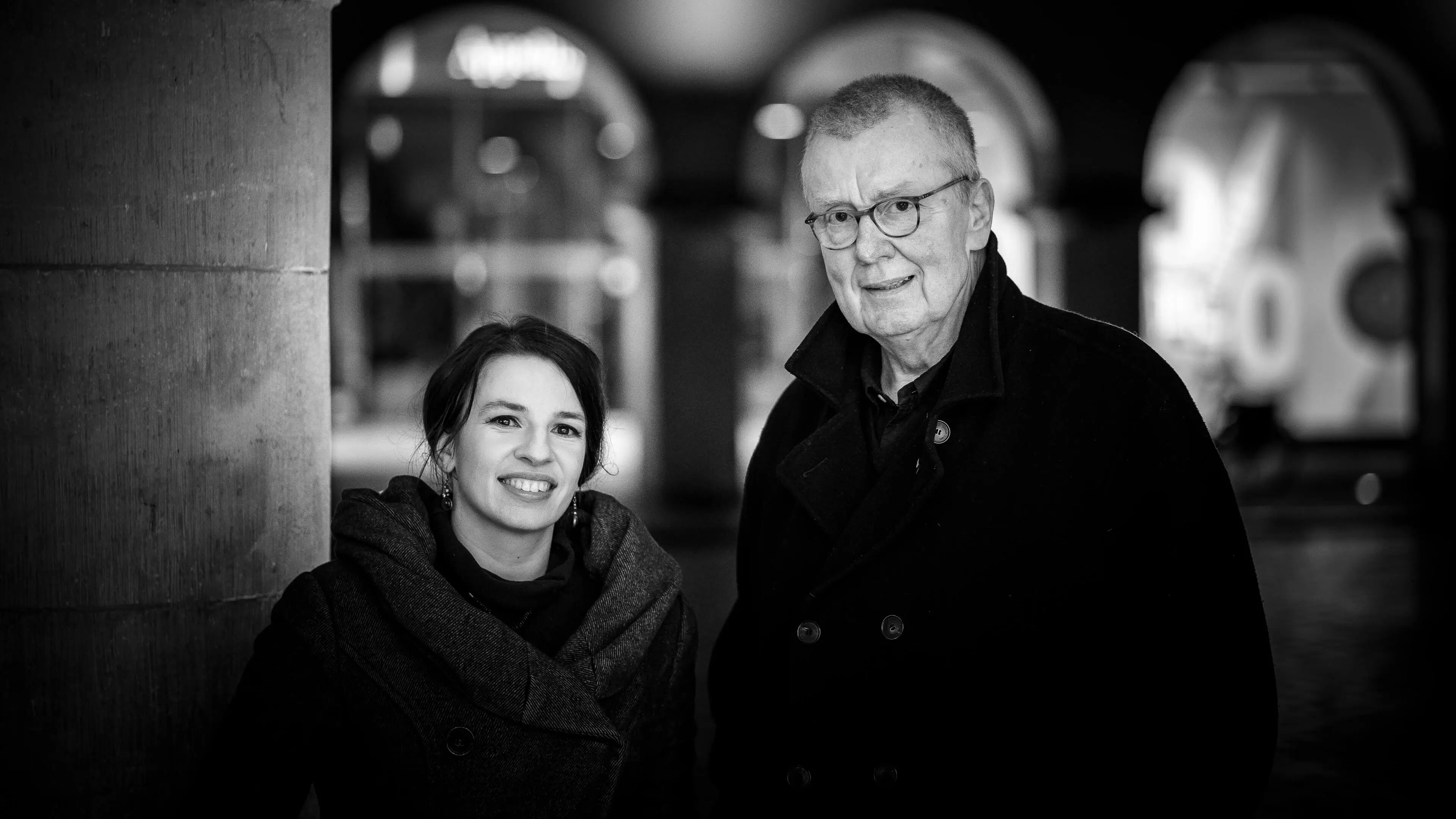 Alle Jahre Wieder Portrait - Marina Weisband and Ruprecht Polenz